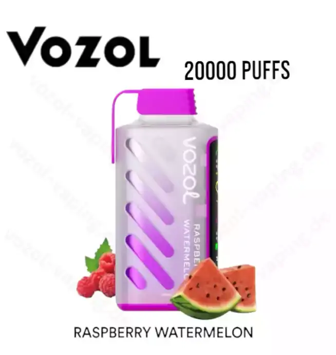 Vozol Gear Power 20000 Züge 20k Raspberry Watermelon Aroma