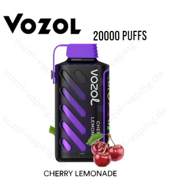 Vozol Gear Power 20000 Züge 20k – Cherry Lemonade Aroma