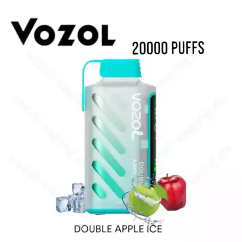 Vozol Gear Power 20000 Züge 20k – Double Apple Ice Aroma