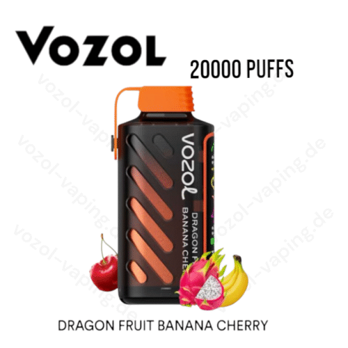 Vozol Gear Power 20000 Züge 20k – Fruit Banana Cherry