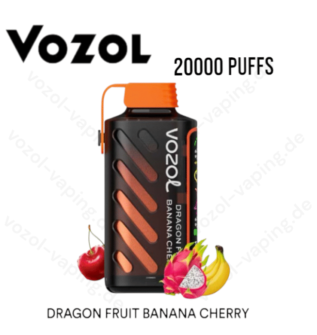 Vozol Gear Power 20000 Züge 20k – Fruit Banana Cherry