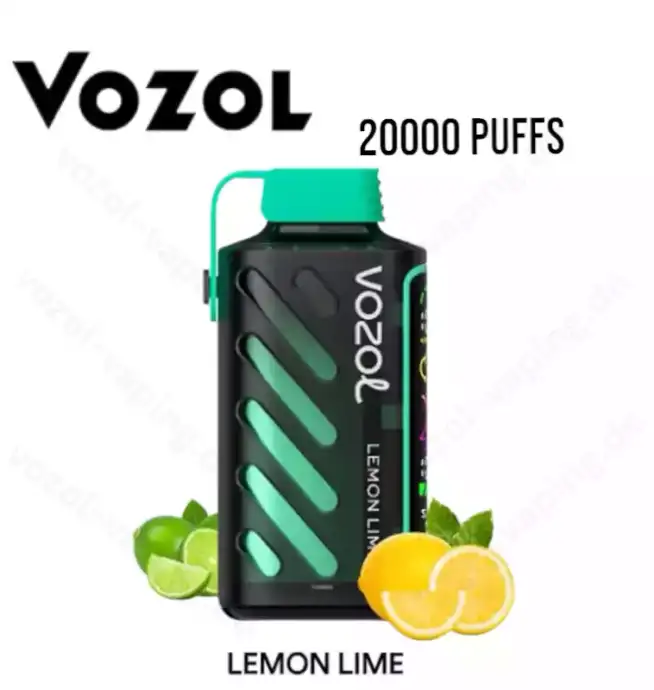 Vozol Gear Power 20000 Züge 20k – Lemon Lime Aroma