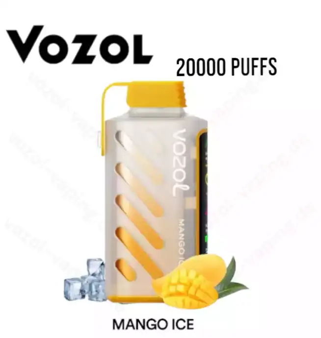 Vozol Gear Power 20000 Züge 20k – Mango Ice Aroma Dampfer