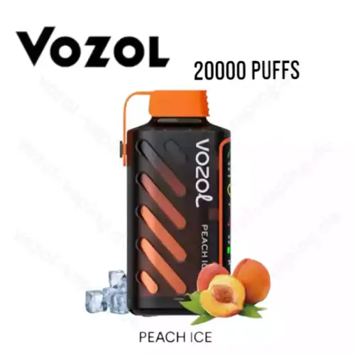Vozol Gear Power 20000 Züge 20k – Peach Ice Aroma Dampfer
