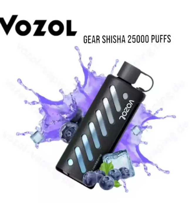 Vozol Gear Shisha 25000 Züge LED-Display Einweg-Dampfer