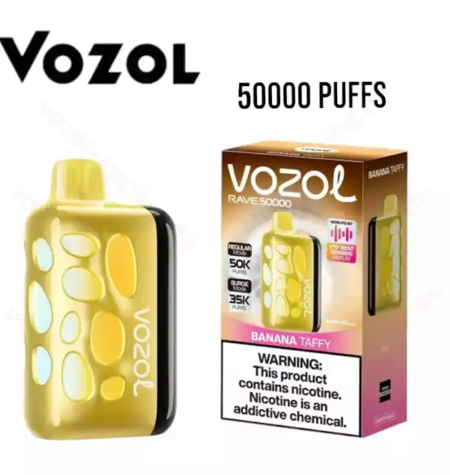 Vozol Rave 50000 Züge mit Mesh-Coils Einweg-Dampfer