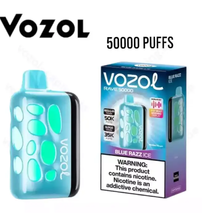 Vozol Rave 50000 Züge mit Mesh-Coils Einweg-Dampfer