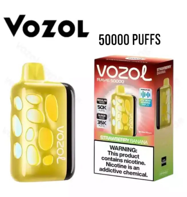 Vozol Rave 50000 Züge mit Mesh-Coils Einweg-Dampfer