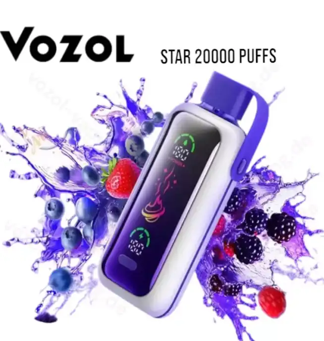 Vozol Star 20000 Züge 20k – LED-Display Einweg-Dampfer