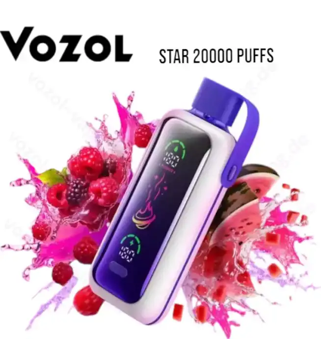 Vozol Star 20000 Züge 20k – LED-Display Einweg-Dampfer