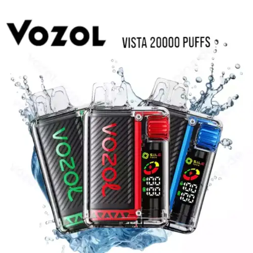 Vozol Vista 20000 Züge 20k Crystal Vape Einweg-Dampfer