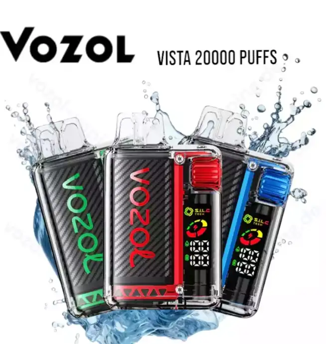 Vozol Vista 20000 Züge 20k Crystal Vape Einweg-Dampfer