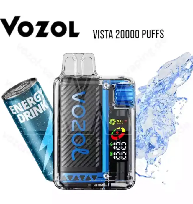 Vozol Vista 20000 Züge 20k Crystal Vape Einweg-Dampfer