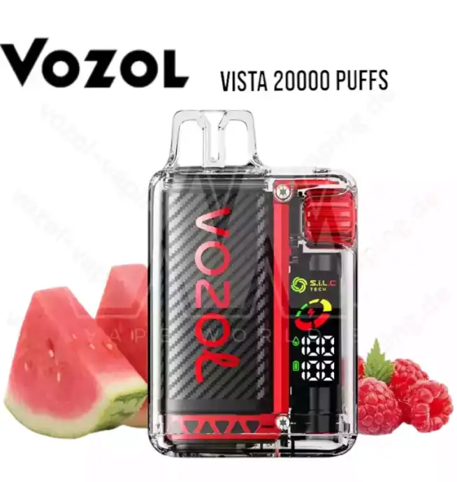 Vozol Vista 20000 Züge 20k Crystal Vape Einweg-Dampfer