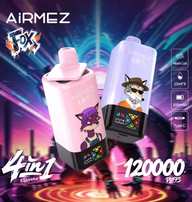 Airmez FOX4 IN1 – 4 Aromen in einem Gerät