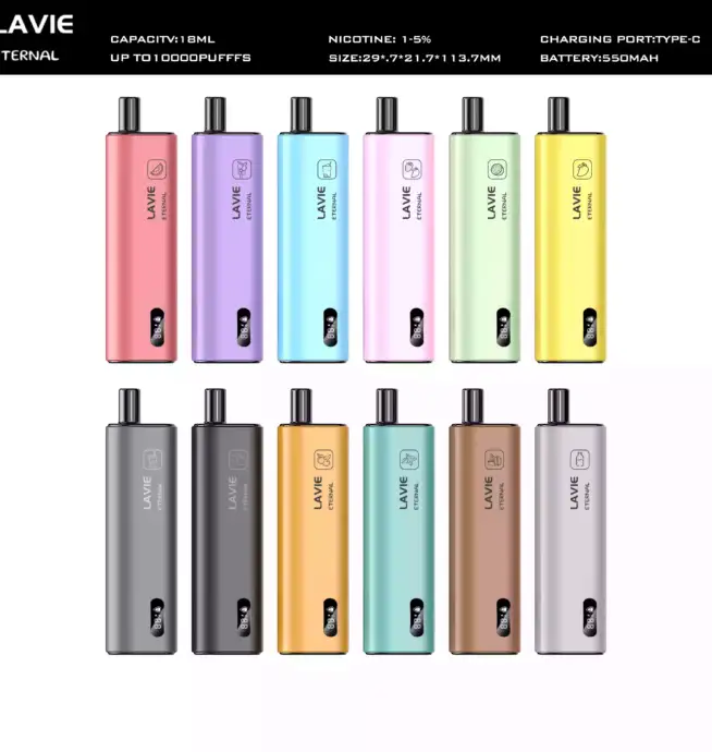 LAVIE Eternal10000 Puffs – Kompakt & geschmackvoll