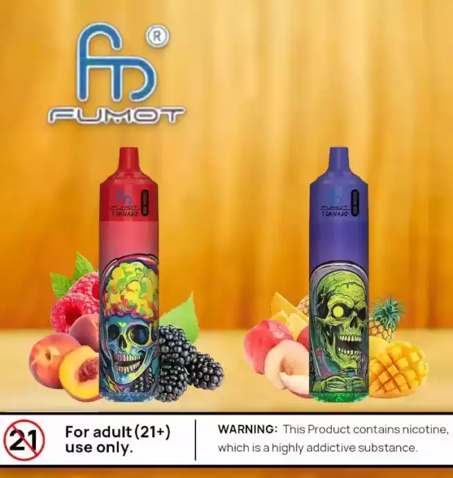 RandM Fumot Tornado 30K Music – Vape LED & 30 Saveurs
