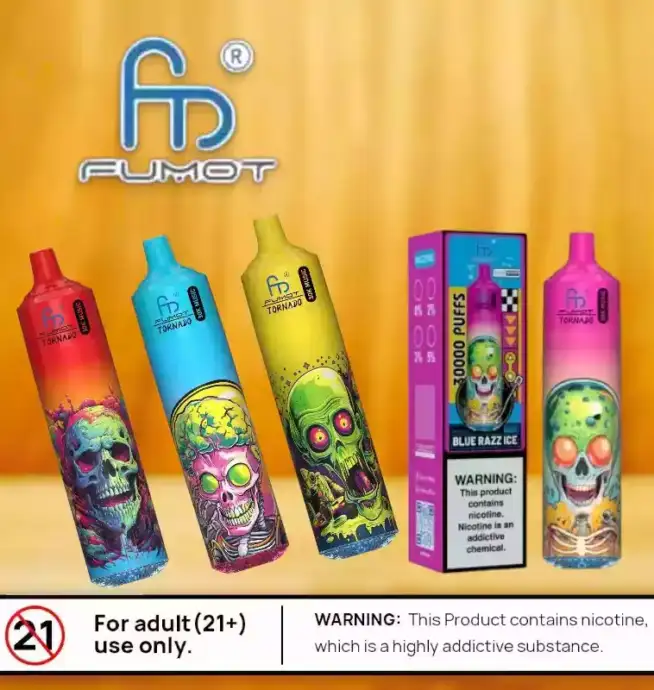 RandM Fumot Tornado 30K Music – Vape LED & 30 Saveurs