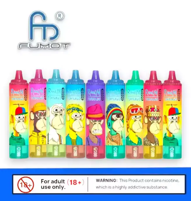 RandM Tornado 15000 – Vape mit RGB-Effekt