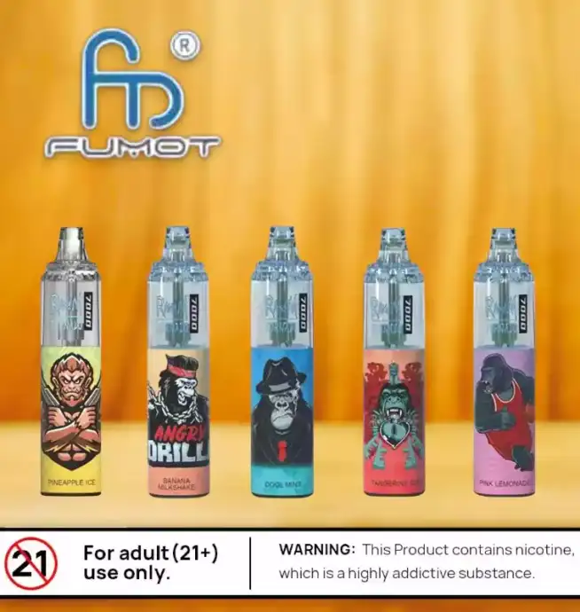 RandM Tornado 7000 Puffs de Pur Plaisir