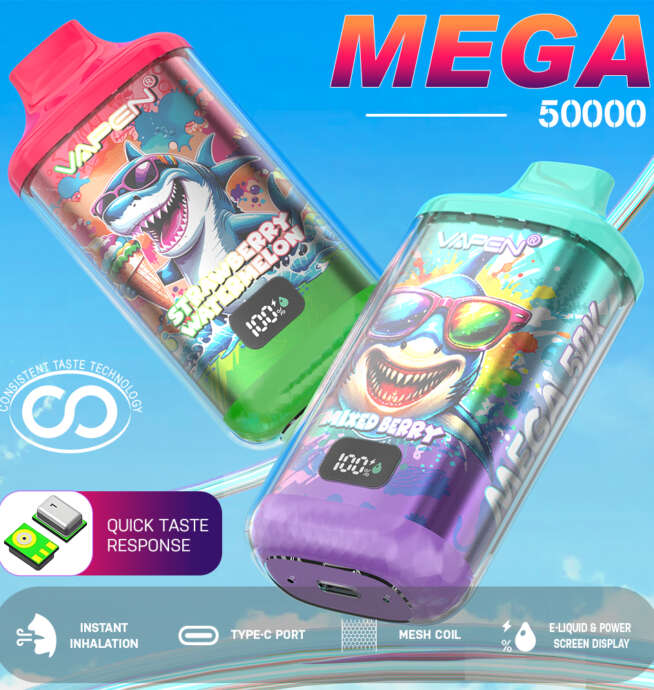 VAPEN MEGA 50K – Einweg-Vape mit Display