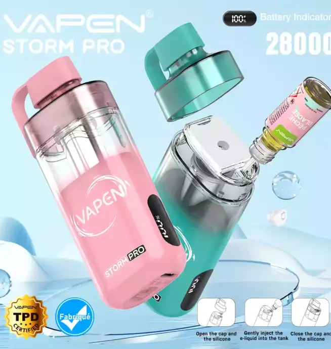 VAPEN STROM PRO 28000 Refillable Vape Power
