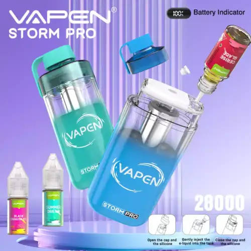 VAPEN STROM PRO 28000 Refillable Vape Power