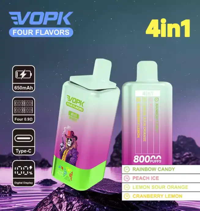 VOPK Four Flavors 80000 Puffs Vape