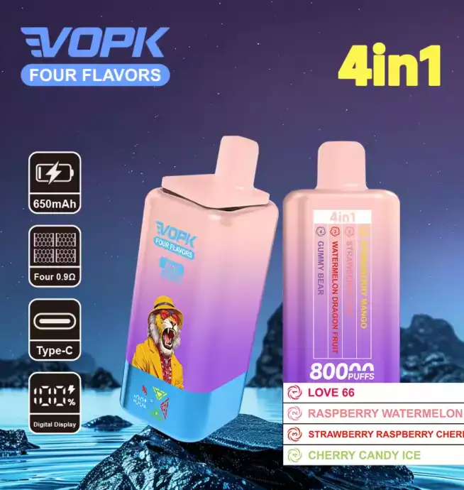 VOPK Four Flavors 80000 Puffs Vape