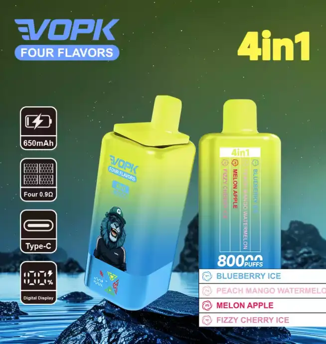VOPK Four Flavors 80000 Puffs Vape
