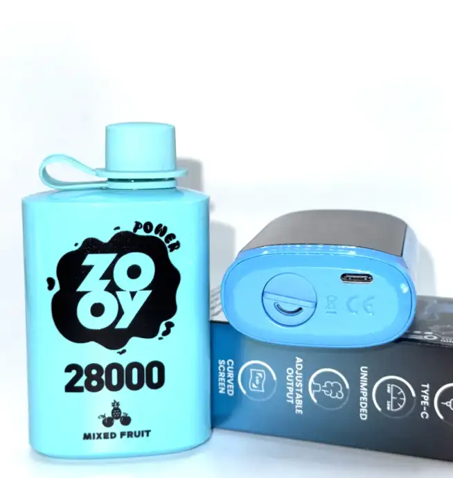ZOOY POWER 28000 – Vape tactile haute autonomie