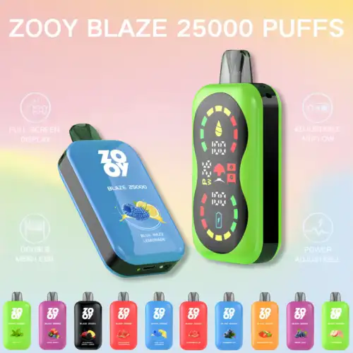 Zooy Blaze 25000 Puffs Vape longue durée